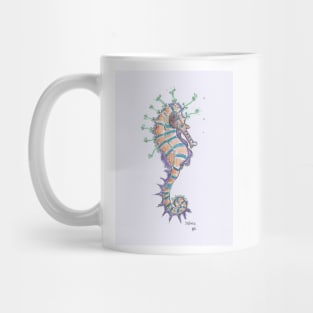 Seahorse drawing Mug